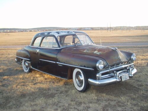 1951 dodge coronet 2 door coupe original rust free restoration project