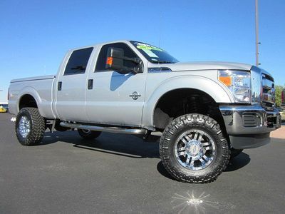 2012 ford f-250 super duty crew cab xlt 6.7l powerstroke diesel 4x4 lifted truck