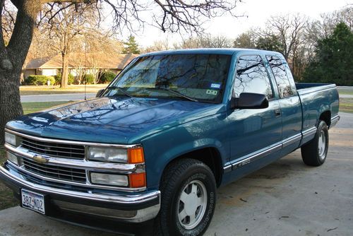 1997 chevrolet c1500 silverado extended cab pickup 3-door 5.7l