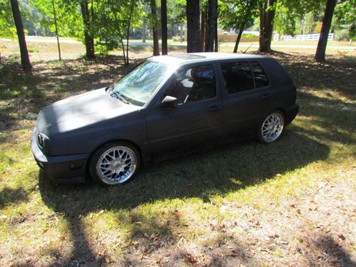 1994 volkswagen vw golf mk3 5speed some mods runs &amp; drives great needs tlc nr