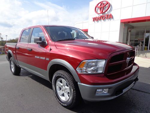 11 ram 1500 slt outdoorsman crew cab v8 hemi 4x4 bed liner bluetooth video