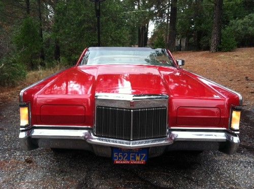 1971 continental mark iii custom roadster / parade car