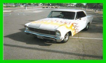 1966 chevrolet nova hard top 468ci v8 gaoline automatic flames utah