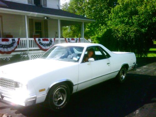 1985 chevrolet el camino base standard cab pickup 2-door