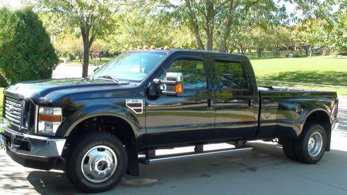 2010 ford f-350 super duty lariat crew cab pickup 4-door 6.4l