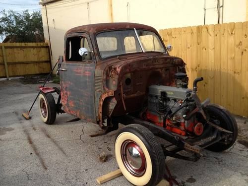 1953 chevrolet rolling chasis &amp; drivetrain, rat rod project