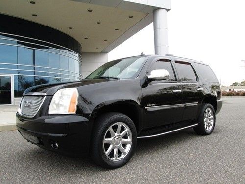 2007 gmc yukon denali awd black on black low miles loaded sharp