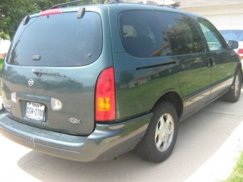 1999 nissan quest gle mini passenger van 4-door 3.3l