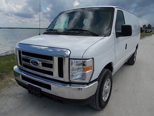 09 ford e-250 cargo - clean florida van - above average auto check - orig paint