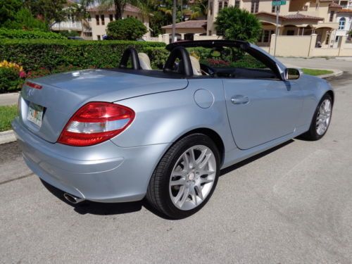 Florida 08 SLK 280 Convertible 1-Owner Clean Carfax 3.0L V6 No Reserve Must See, image 2
