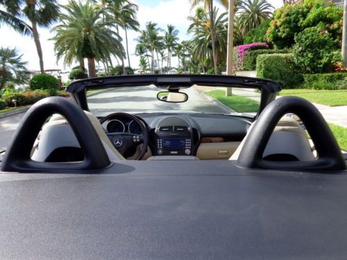 Florida 08 SLK 280 Convertible 1-Owner Clean Carfax 3.0L V6 No Reserve Must See, image 3