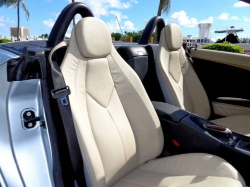 Florida 08 SLK 280 Convertible 1-Owner Clean Carfax 3.0L V6 No Reserve Must See, image 5