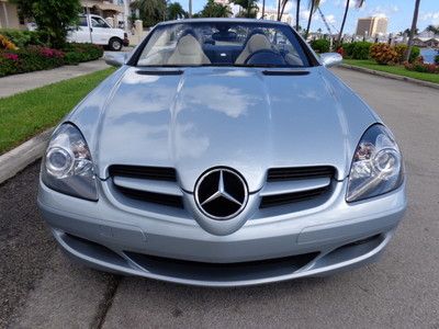 Florida 08 SLK 280 Convertible 1-Owner Clean Carfax 3.0L V6 No Reserve Must See, image 8