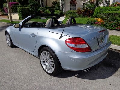 Florida 08 SLK 280 Convertible 1-Owner Clean Carfax 3.0L V6 No Reserve Must See, image 14