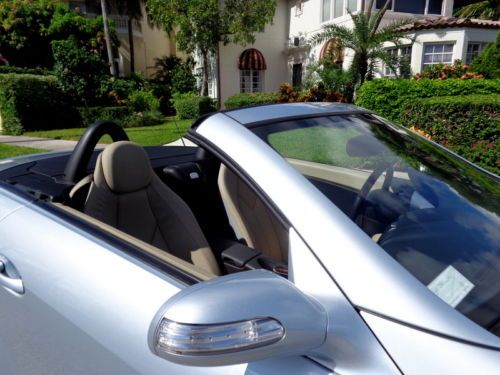 Florida 08 SLK 280 Convertible 1-Owner Clean Carfax 3.0L V6 No Reserve Must See, image 17