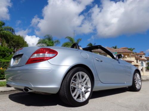 Florida 08 SLK 280 Convertible 1-Owner Clean Carfax 3.0L V6 No Reserve Must See, image 19