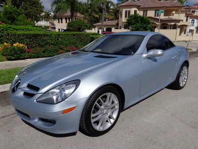 Florida 08 SLK 280 Convertible 1-Owner Clean Carfax 3.0L V6 No Reserve Must See, image 23