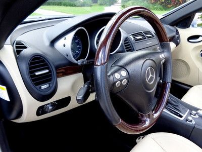 Florida 08 SLK 280 Convertible 1-Owner Clean Carfax 3.0L V6 No Reserve Must See, image 24