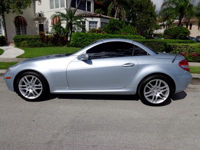 Florida 08 SLK 280 Convertible 1-Owner Clean Carfax 3.0L V6 No Reserve Must See, image 25