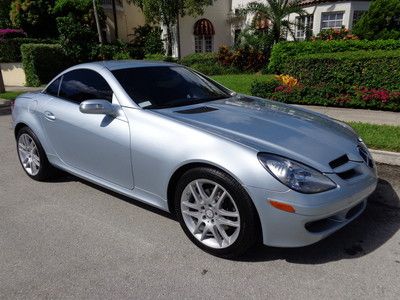Florida 08 SLK 280 Convertible 1-Owner Clean Carfax 3.0L V6 No Reserve Must See, image 35