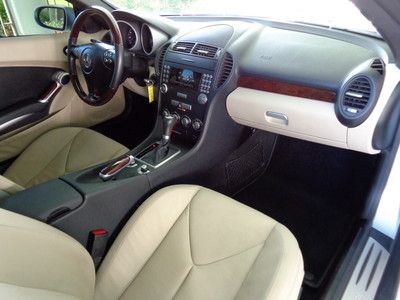 Florida 08 SLK 280 Convertible 1-Owner Clean Carfax 3.0L V6 No Reserve Must See, image 40