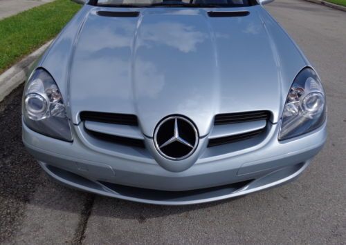 Florida 08 SLK 280 Convertible 1-Owner Clean Carfax 3.0L V6 No Reserve Must See, image 53