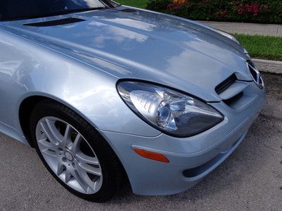 Florida 08 SLK 280 Convertible 1-Owner Clean Carfax 3.0L V6 No Reserve Must See, image 61