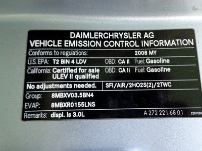 Florida 08 SLK 280 Convertible 1-Owner Clean Carfax 3.0L V6 No Reserve Must See, image 88