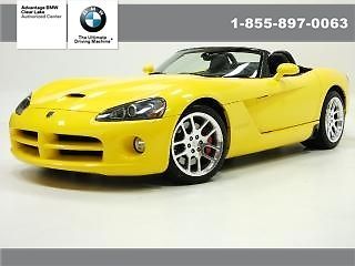 2005 dodge viper srt10 fast! navigation rearview camera usb port aux xm 8.1l v10