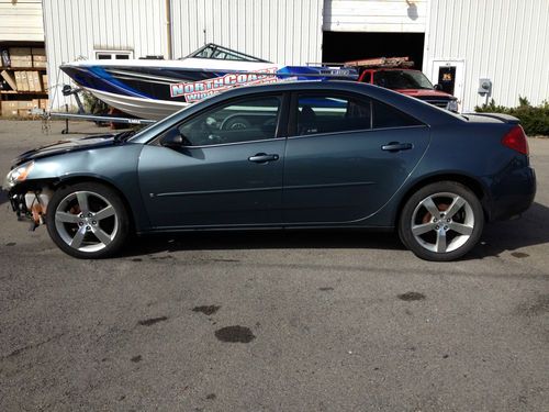 2006 pontiac g6 gtp 3.9l, salvaged, damaged, rebuildable, cheap cobalt