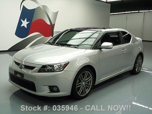 2012 scion tc automatic pano sunroof spoiler 11k miles texas direct auto