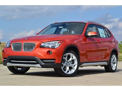 Great lease/buy! 14 bmw x1 28i tech cold weather xline pano moonroof leather