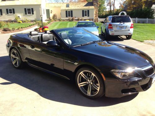 2009 bmw m6 base convertible 2-door 5.0l