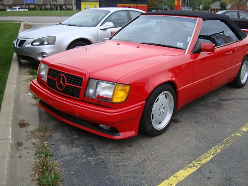 1988 mercedes benz 300 ce rare convertabile low 57,000 miles!!