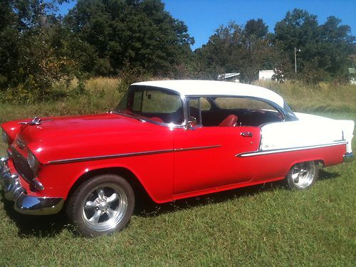 1955 chevy bel-air  two door hardtop