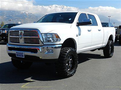 Dodge ram mega cab cummins diesel laramie 4x4 custom new lift wheels tires nav