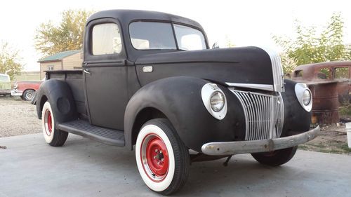 1941 ford p/u truck pickup 1940 1939 40 41 1938 1937 chevy chevrolet rat rod gmc