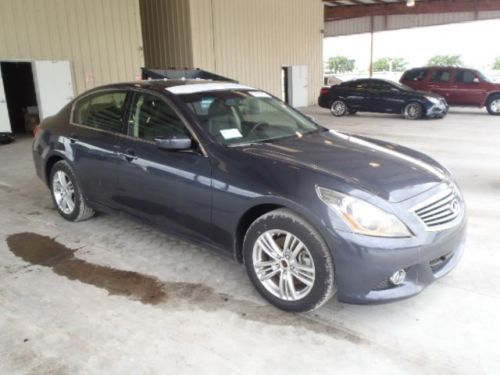 2013 infinity g37 4 miles water damage