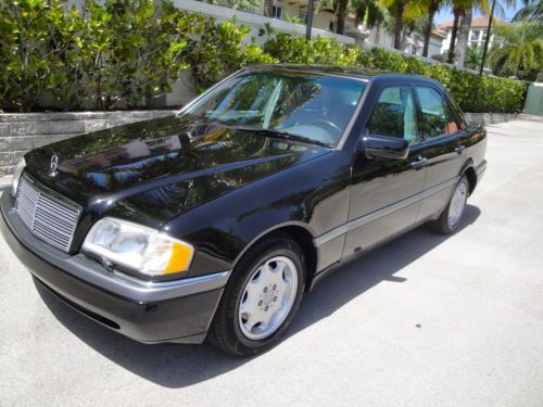 No reserve*96 mercedes c280*21,647 orig no smoker miles*same family owned*x-nice