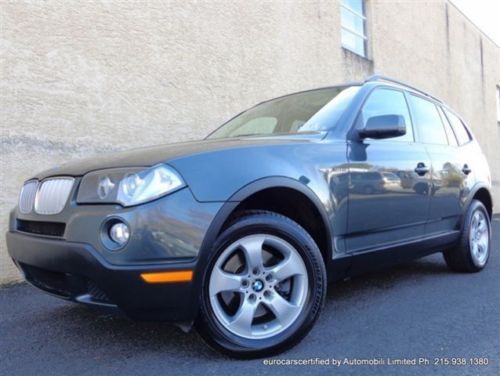 2008 bmw x3 3.0si certified cpo 100k warranty navigation xenon logic7 heated sts