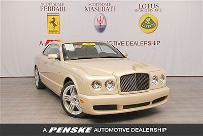 2009 bentley brooklands~sport combination~rear camera~quilted seats~carbon brake