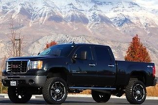 Duramax diesel 4x4 slt black leather navigation reverse cam lift 22in wheels