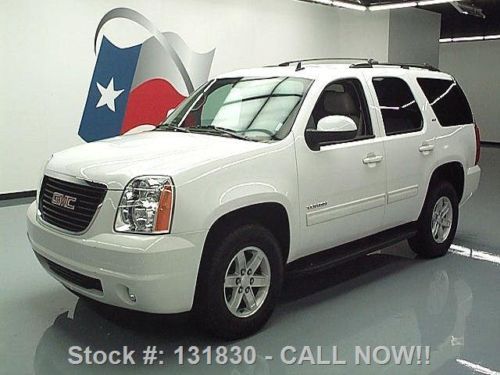 2013 gmc yukon 8-passenger rear cam heated leather 30k! texas direct auto