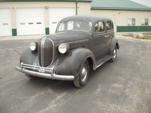 1938 plymouth p6 sedan hot street rod excellent original mopar driver