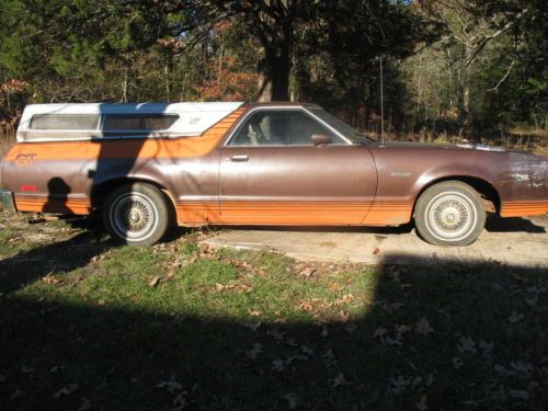 1977 ford ranchero gt, 1 owner, no reserve, gem top