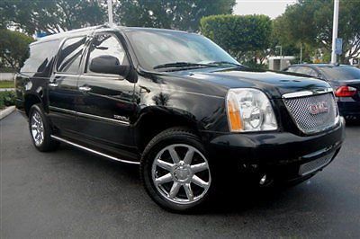 2012 gmc yukon xl denali suv awd, navi, captains, chairs, dvd, bose, sunroof