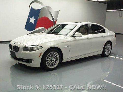 2013 bmw 535i turbo climate seats sunroof nav hud 9k mi texas direct auto