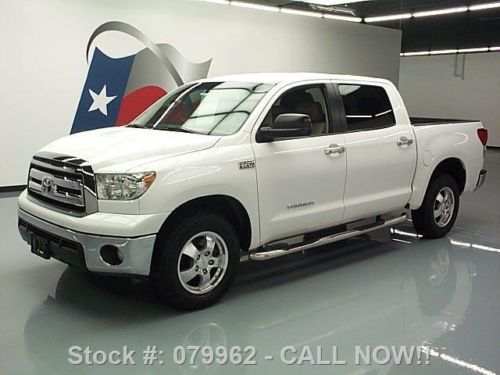 2010 toyota tundra crewmax 5.7l v8 nav rear cam 65k mi texas direct auto