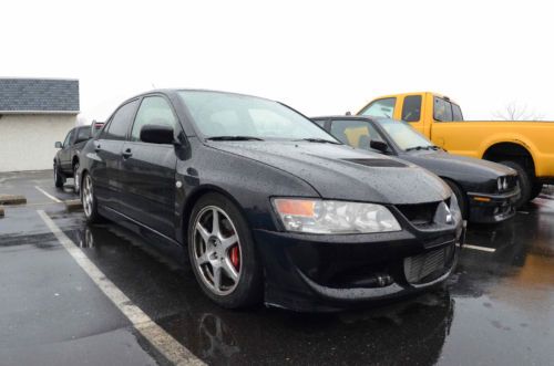 2004 mitsubishi lancer evolution sedan 4-door 2.0l black/black ssl