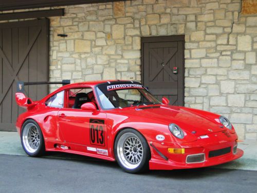 Turbo race car, 993 turbo body, cage, fully prepped, protosport 911